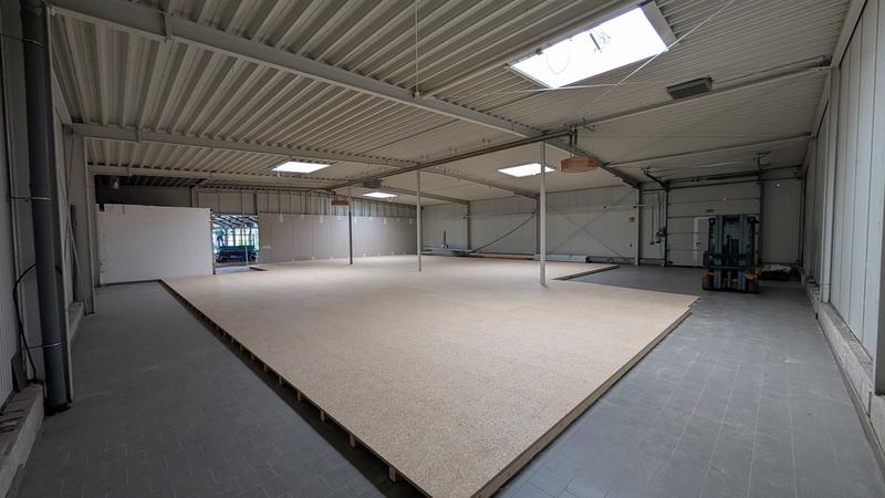 Bauabschnitt 1 – Boden fertig